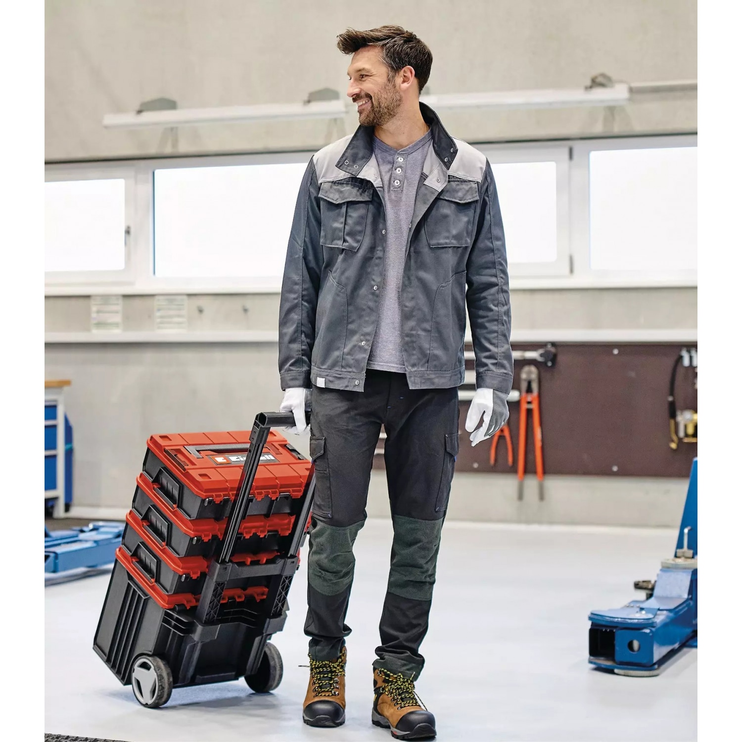 Einhell กล่องเครื่องมือพลาสติก ไซส์ L รุ่น E-Case L