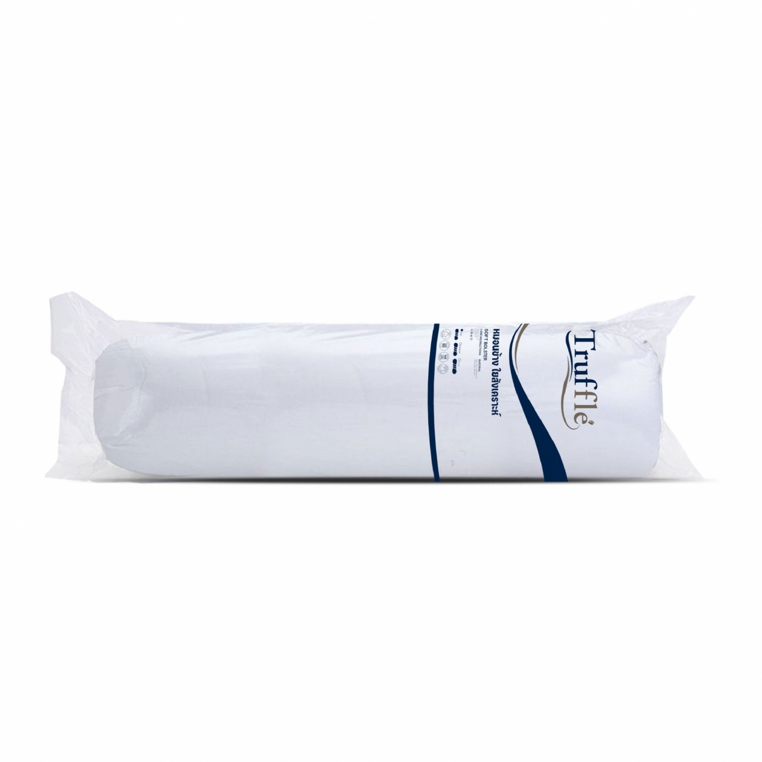 TRUFFLE หมอนข้างใยสังเคราะห์ รุ่น Soft ขนาด 14x42 นิ้ว (เส้นใย 800กรัม) สีขาว