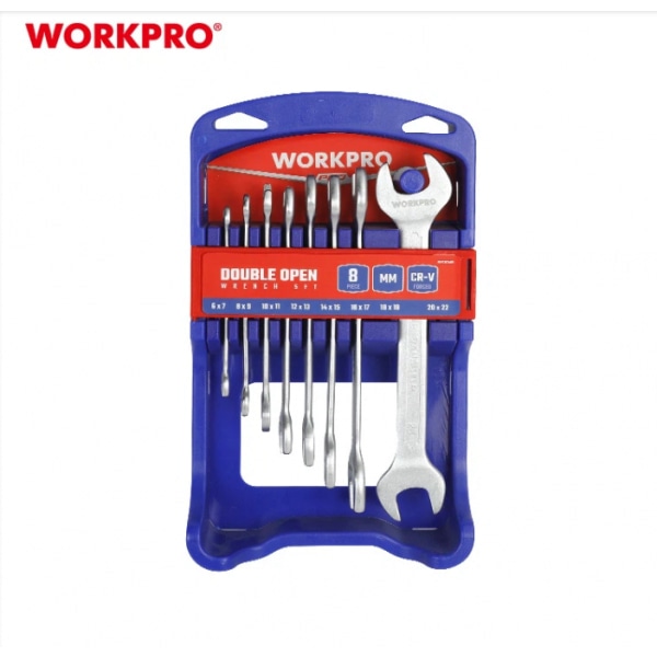 WORKPRO ชุดประแจปากตาย WORKPRO 8 ชิ้น รุ่น WP202506