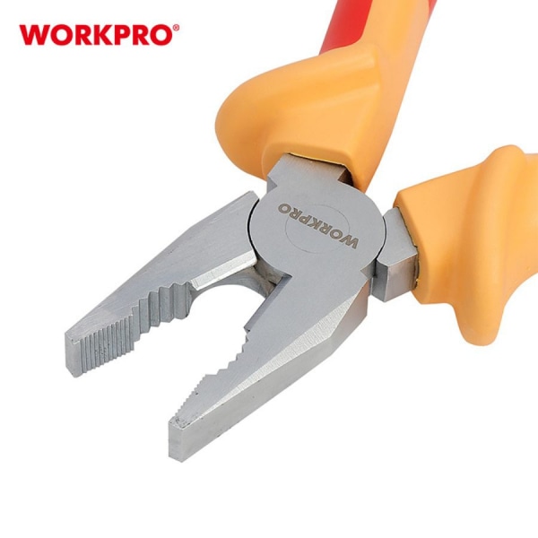 WORKPRO คีมปากจิ้งจกหุ้มฉนวนกันไฟ ขนาด 160มม. (6นิ้ว) รุ่น WP342016