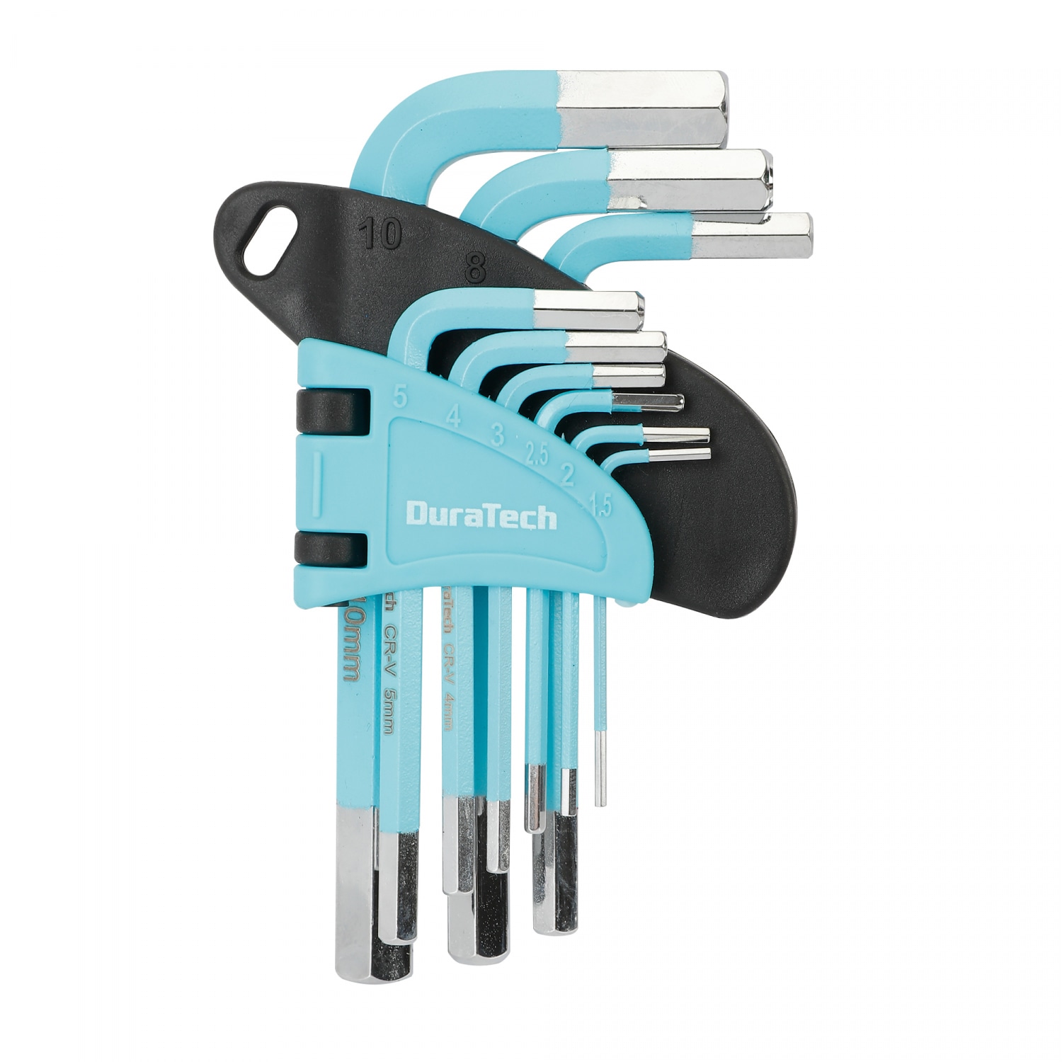Duratech ชุดประแจหกเหลี่ยม 9 ชิ้น (เมตริก) รุ่น DT404079