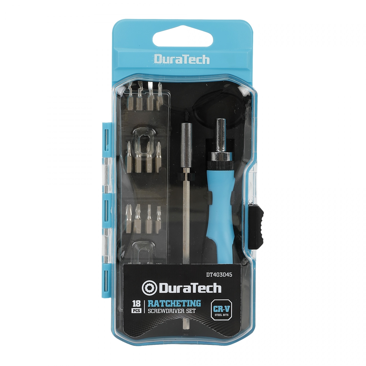 Duratech ชุดไขควงดับเบิ้ลไดร์ 18 ชิ้น รุ่น DT403045