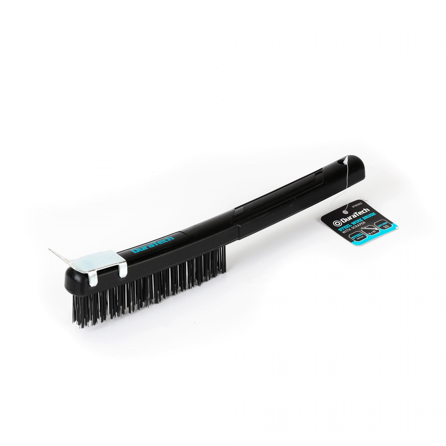Duratech แปรงลวดเหล็กพร้อมที่ขูด ขนาด 3x17 รุ่น DT901002