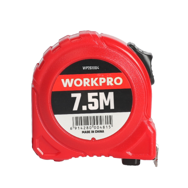 WORKPRO ตลับเมตรพลาสติก ขนาด 7.5 ม.x25 มม. รุ่น WP261036