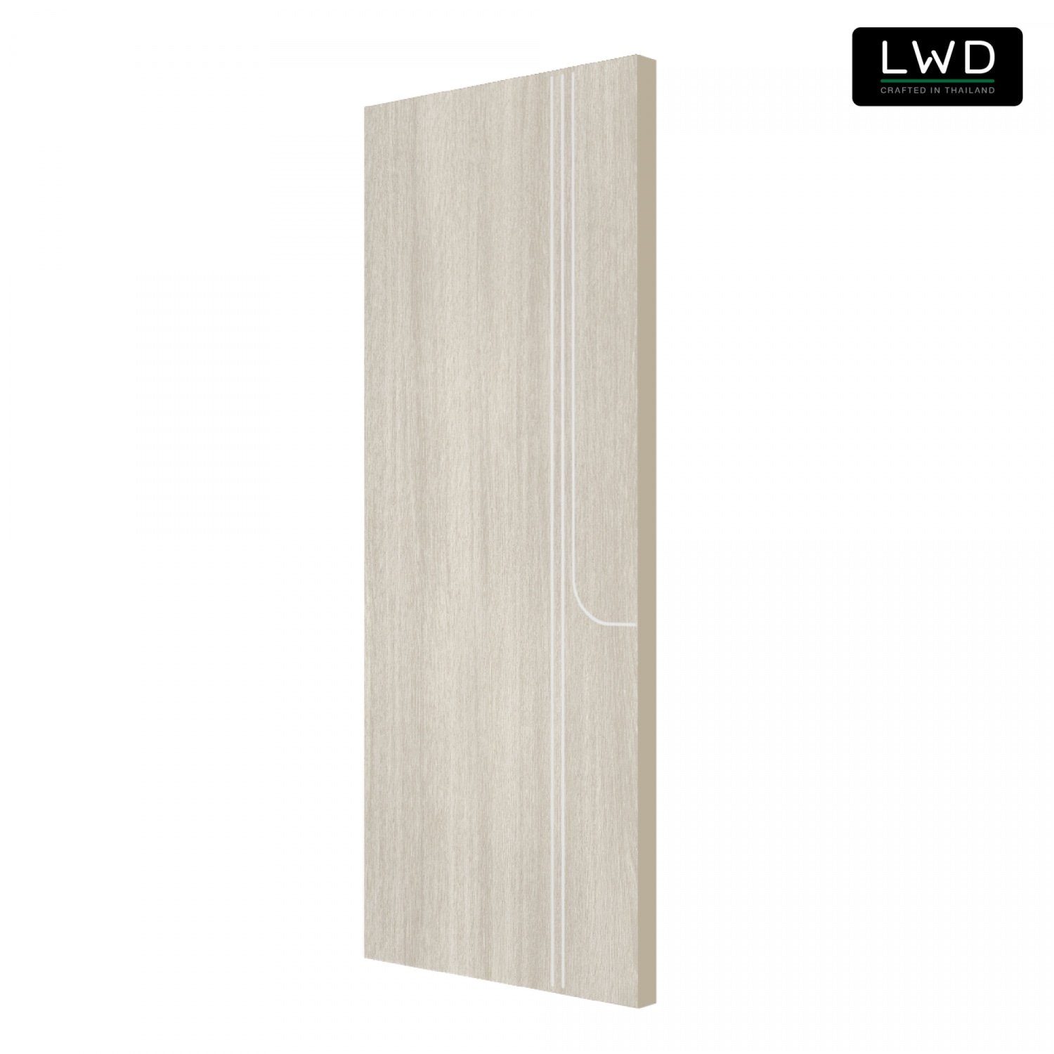 LWD ประตู UPVC ภายนอก EveryDoor รุ่น Pro สี Tango ลาย 2 ขนาด 80x200 ซม.