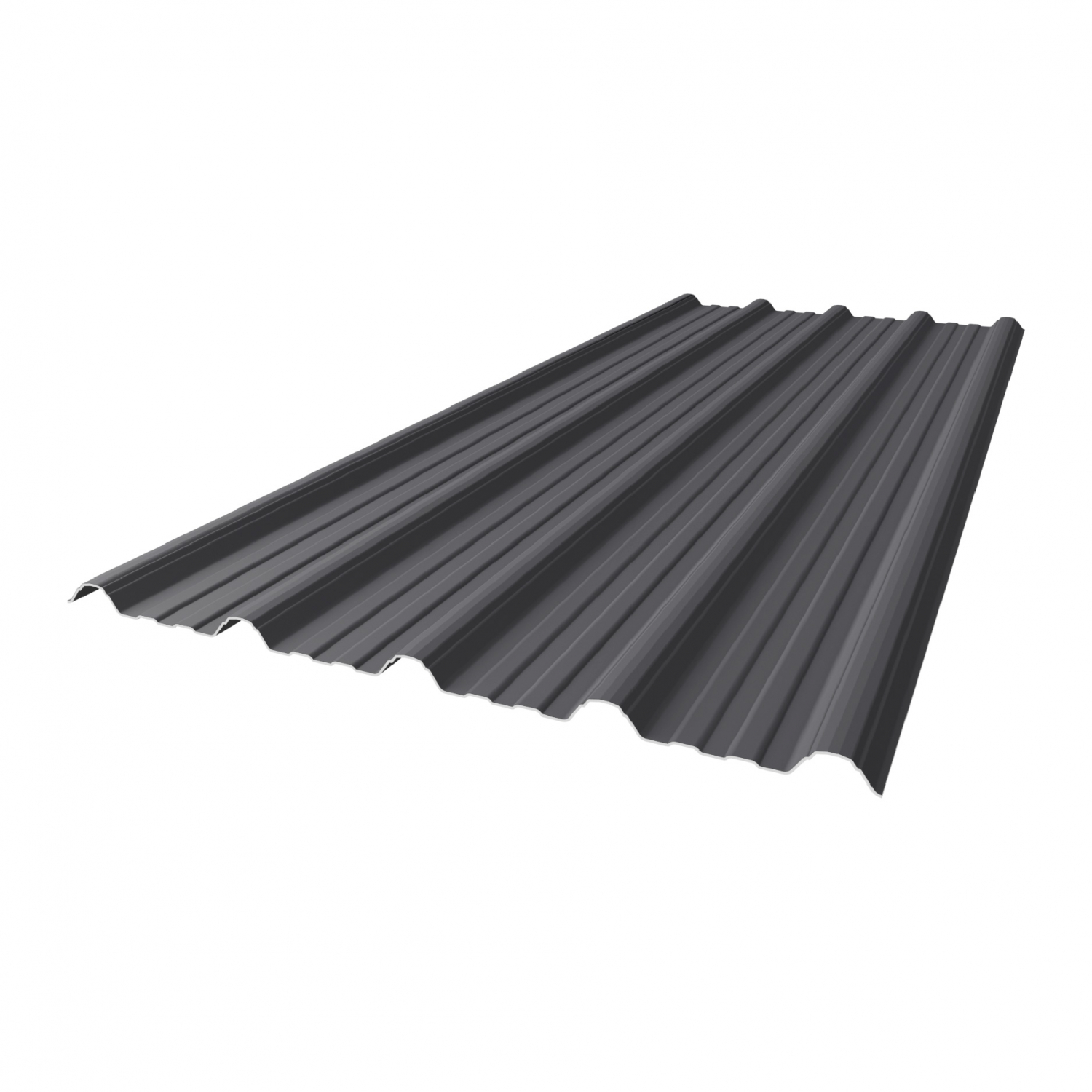 VG แผ่นหลังคา วินเทอร์ รูฟ พลัส (83.6cmx2.6cmx500cm) สีเทา 5เมตร