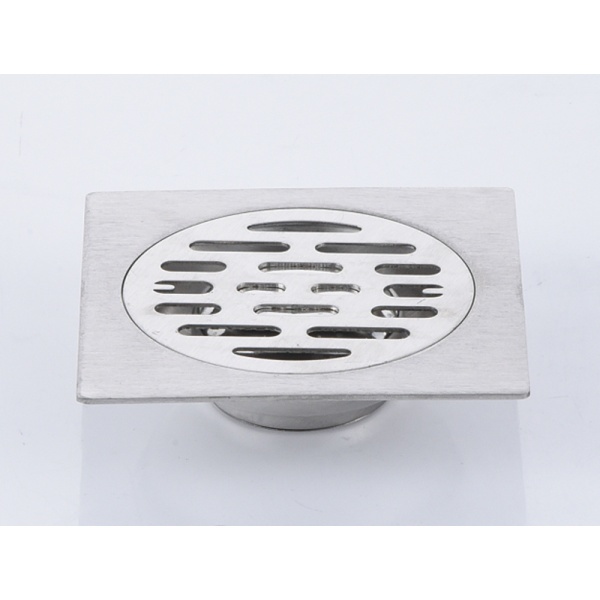 Verno ตะแกรงกันกลิ่นสเตนเลส 304 รุ่น PQS-01 ขนาด 10x10x2ซม. สีสเตนเลส