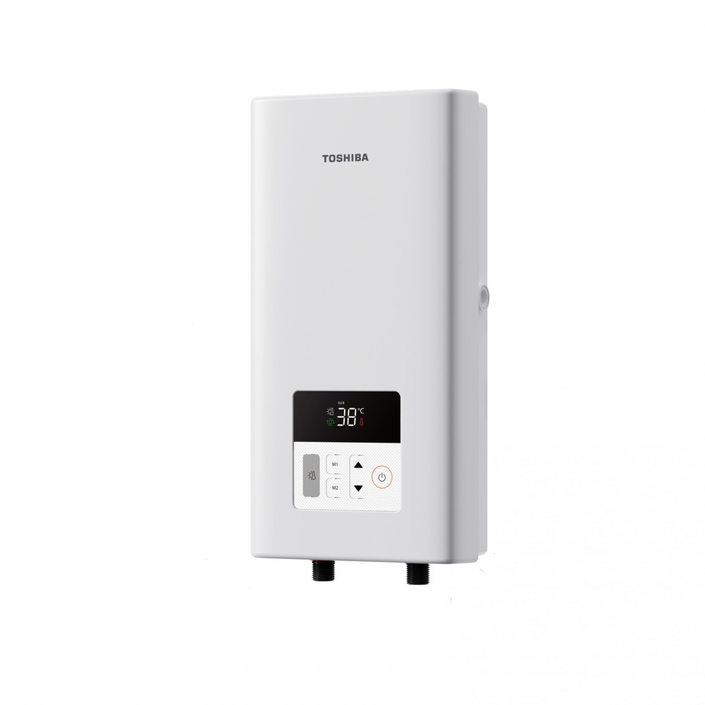 TOSHIBA เครื่องทำน้ำอุ่น 4800 วัตต์ รุ่น TWH-48EFNTH(W)-CB สีขาว