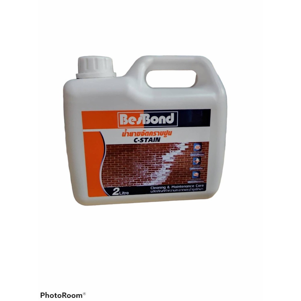 BESBOND น้ำยาขจัดคราบปูน C-STAIN  2 ลิตร
