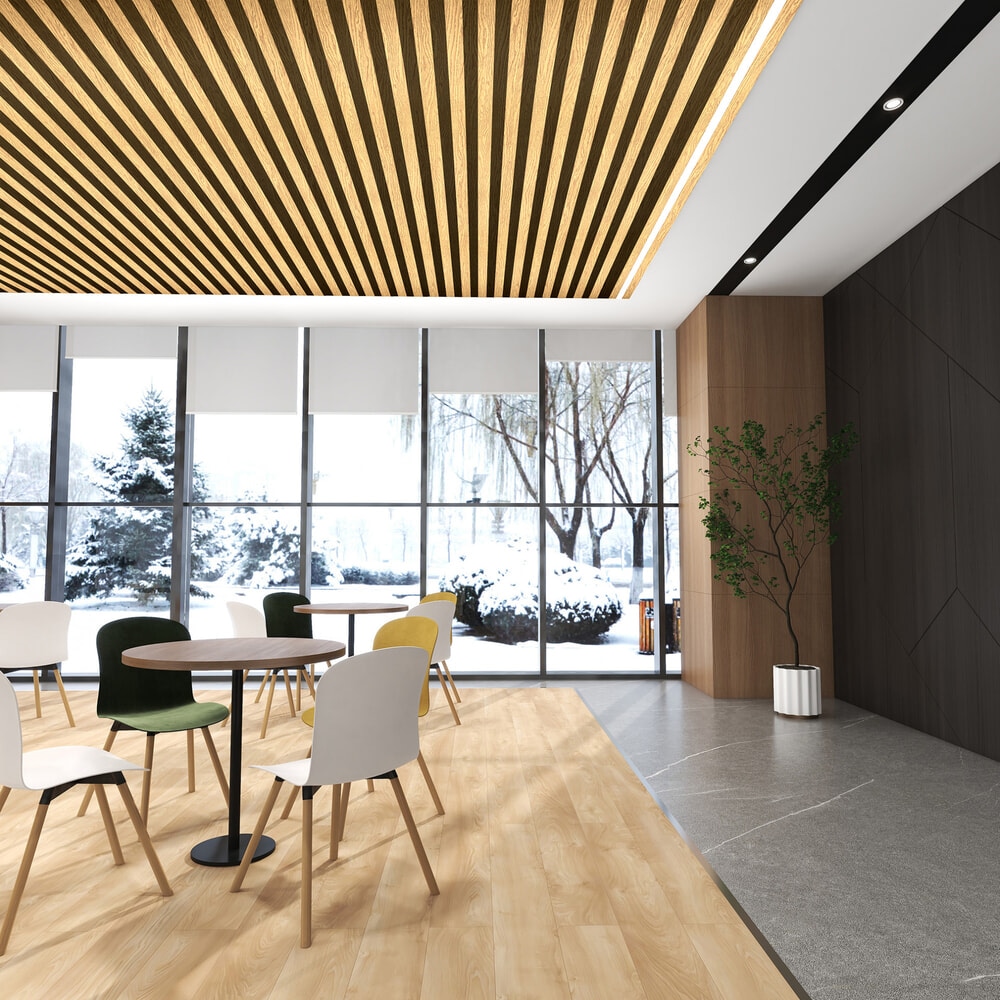 WELLINGTAN อะลูมิเนียมโปรไฟล์ ALU2980-54T02 10.16x298x5ซม. Golden Teak