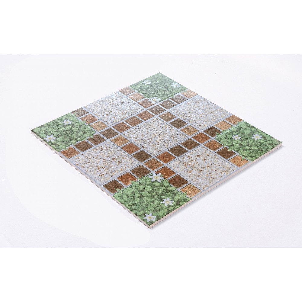 Marbella กระเบื้องเซรามิคปูพื้น 40X40 ซม. รุ่น สวนดอกไม้ ZYG36 Matt (12P)