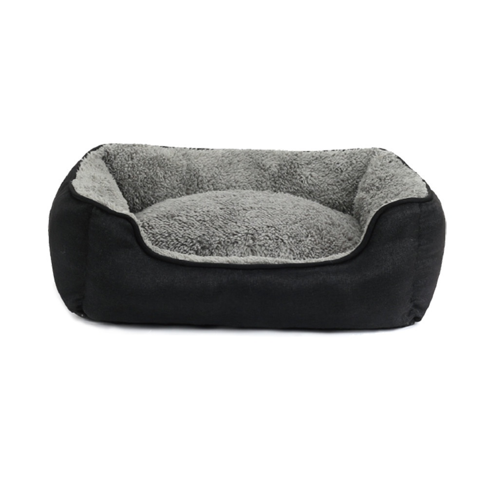 เบาะนอนสัตว์เลี้ยง CW001S ไซส์ S ขนาด 35x45x15ซม. สีดำ