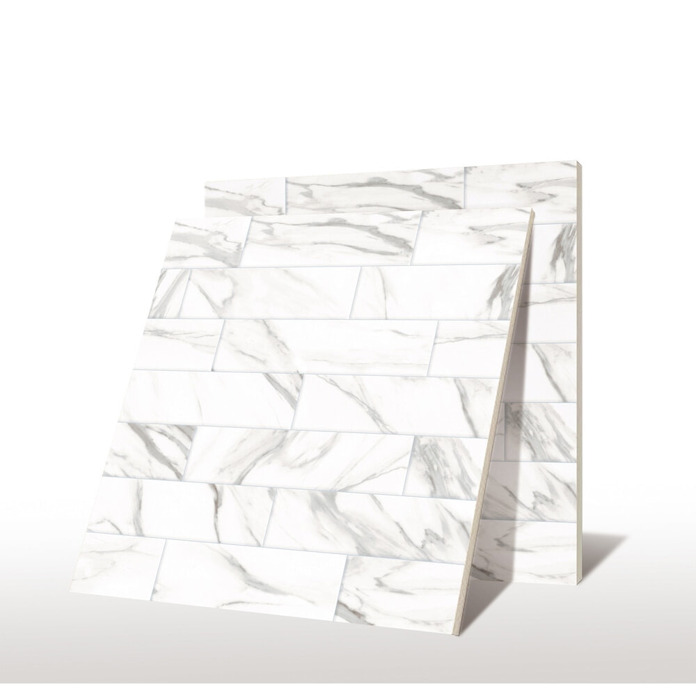 Marbella กระเบื้องเซรามิคปูพื้น 40X40 ซม. รุ่น เชอแตม CJ303580 Gloss Flat (12P)