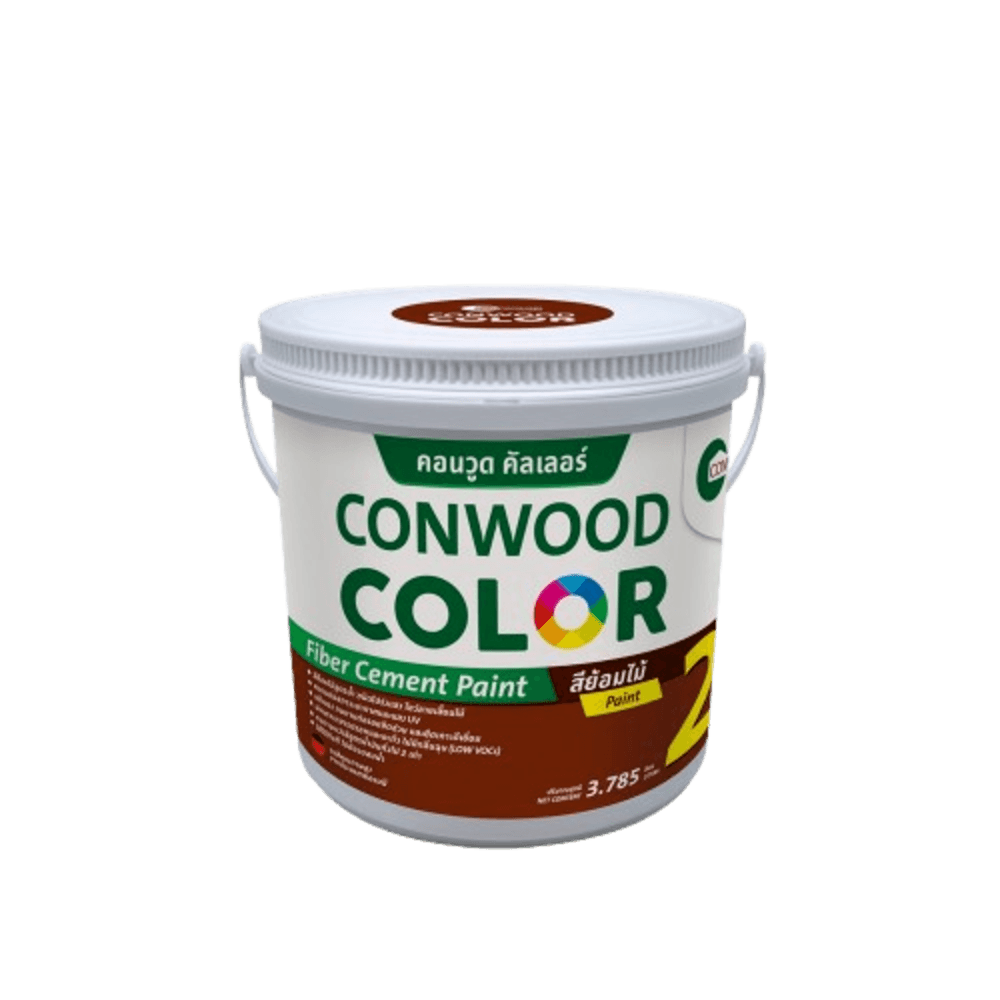 คอนวูด สีย้อมไม้คัลเลอร์ 3.785 ลิตร สีวอลนัท