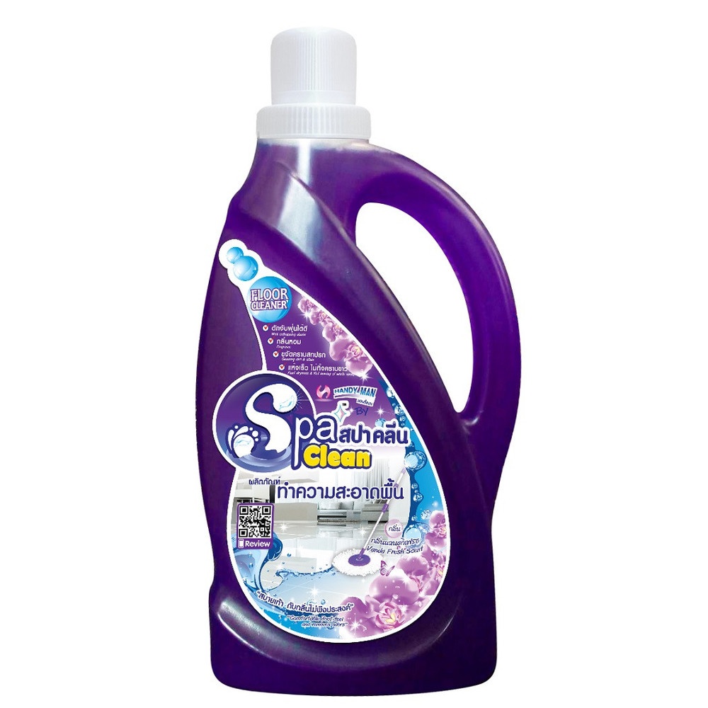 SPACLEAN น้ำยาถูพื้นกลิ่นแวนด้าเฟรช ขนาด 850 มล.