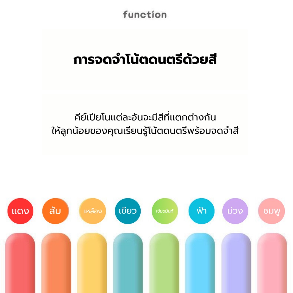 TOYS ของเล่นไซโลโฟนทรงเค้ก รุ่น 2499002 ขนาด 27x13x17 ซม. คละสี