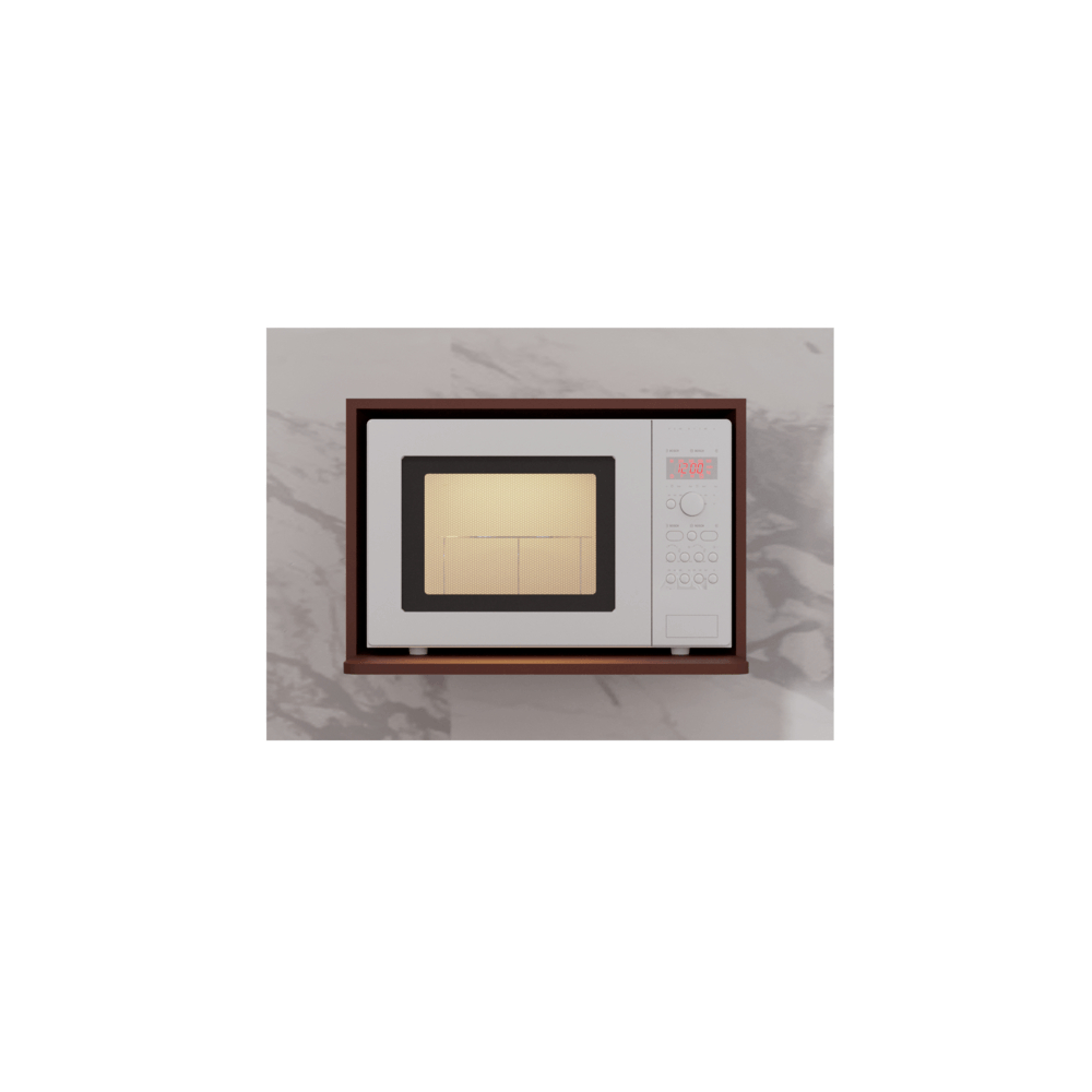 MJ ตู้แขวนเสริมไมโครเวฟ 44x64x45 ซม. SAV-WS406-WN สีวอลนัท