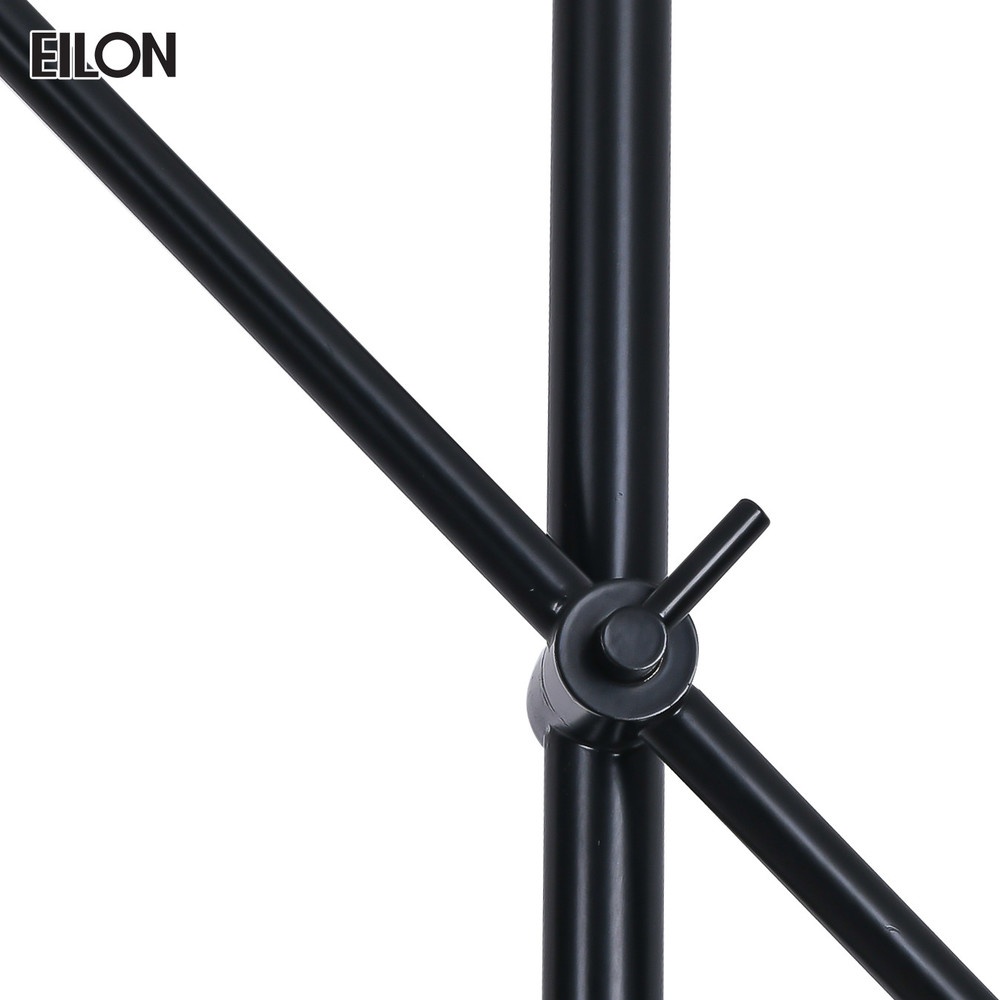 EILON โคมไฟตั้งพื้นโมเดิร์น รุ่น Zali S3028F สีดำ