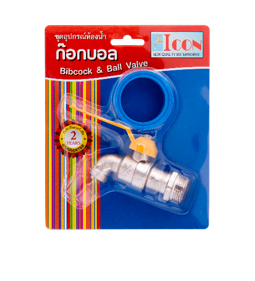 3P ก๊อกสลิม 1/2" รุ่น SLIM BIBCOCK