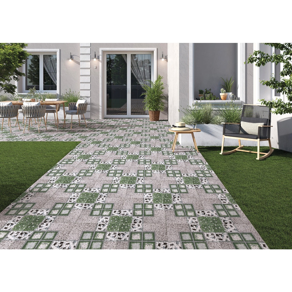 Marbella กระเบื้องเซรามิคปูพื้น 40X40 ซม. รุ่น เจคอบ MZ2203 Matt (12P)