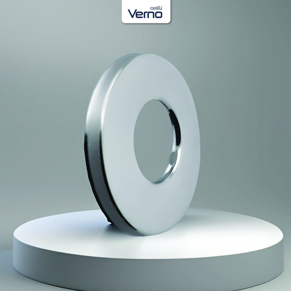 Verno ฝาครอบวาล์วผนังกลาง สแตนเลสโครเมี่ยม VN-51015