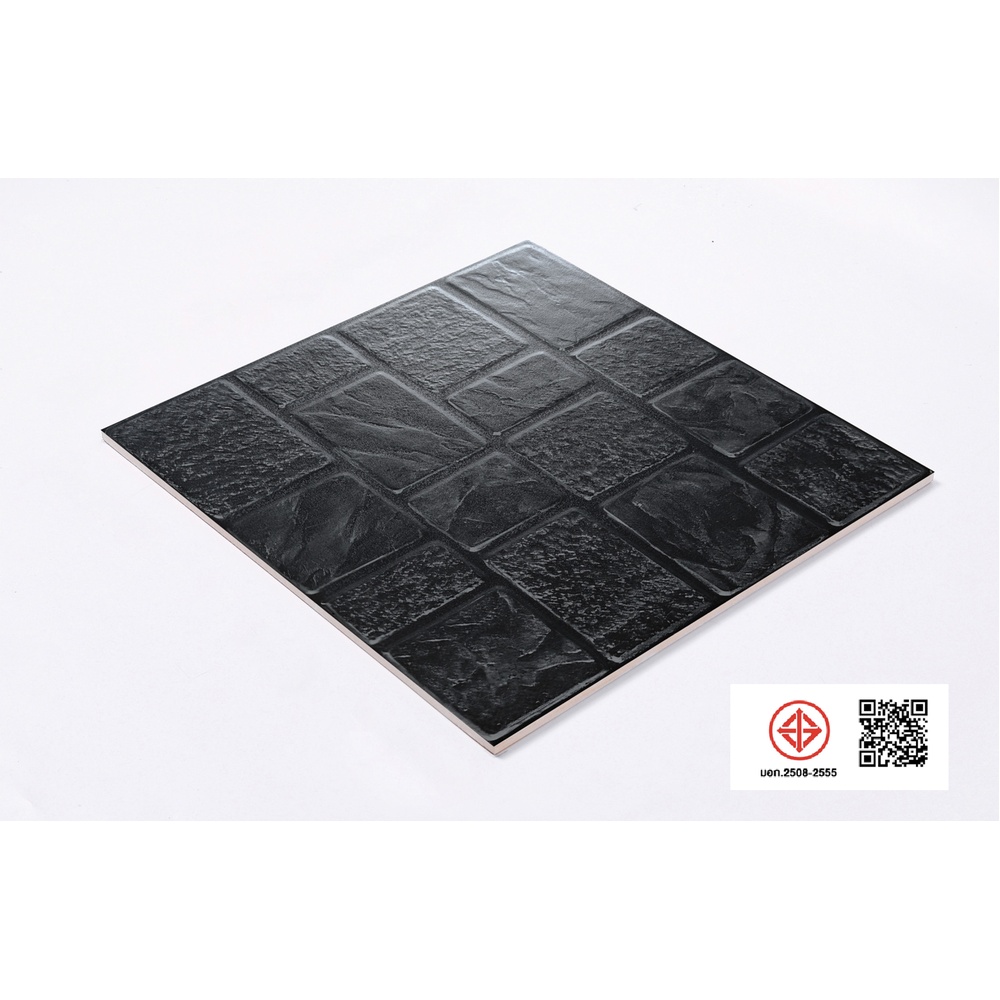 Marbella กระเบื้องเซรามิคปูพื้น 40X40 ซม. รุ่น คอนก้า เกรย์ CTSJ230852 Matt (12P)