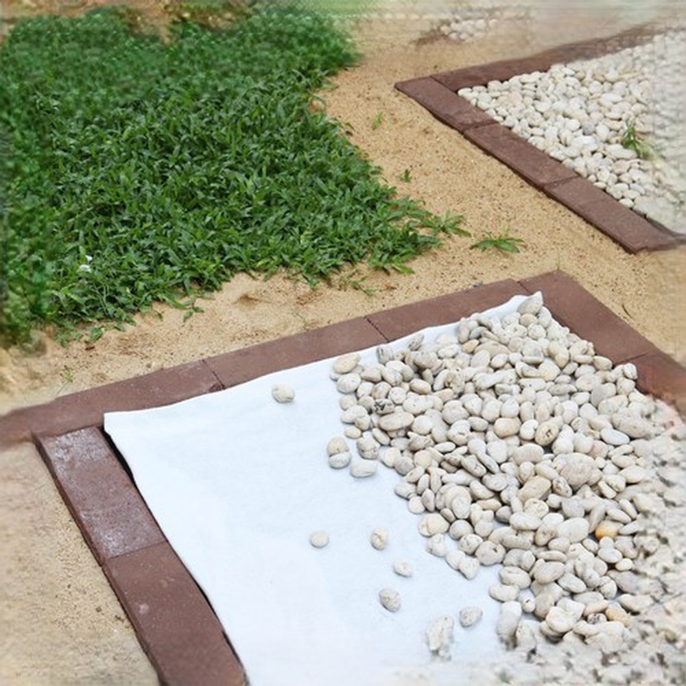 POLLO แผ่นใยสังเคราะห์ GEOTEXTILE 150 G/Sq.m 1X50m. สีขาว