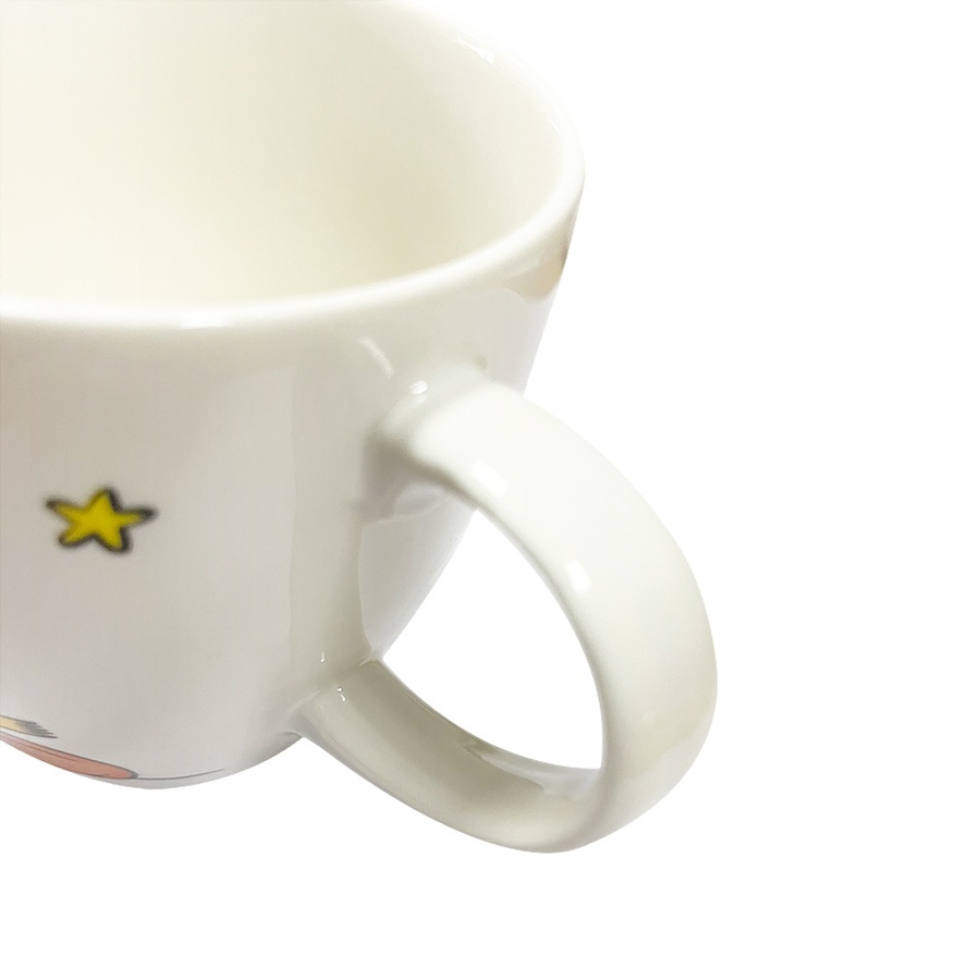 AILO แก้วเซรามิค 9.5 ซม. 400 มล. MOOMIN สีขาว