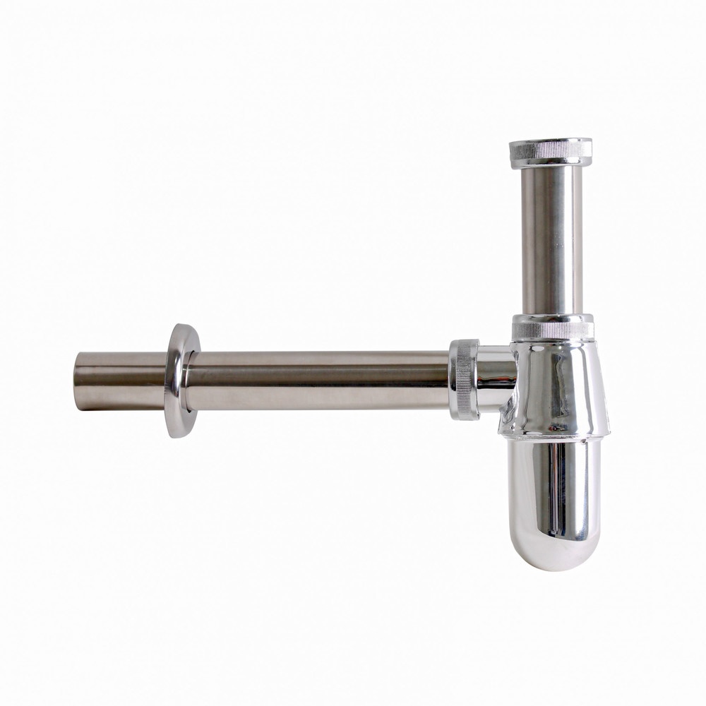 ICON ท่อน้ำทิ้งชุบโครเมี่ยม (พลาสติก)  รุ่น IC222_SS-4.5"-8" สีโครเมียม
