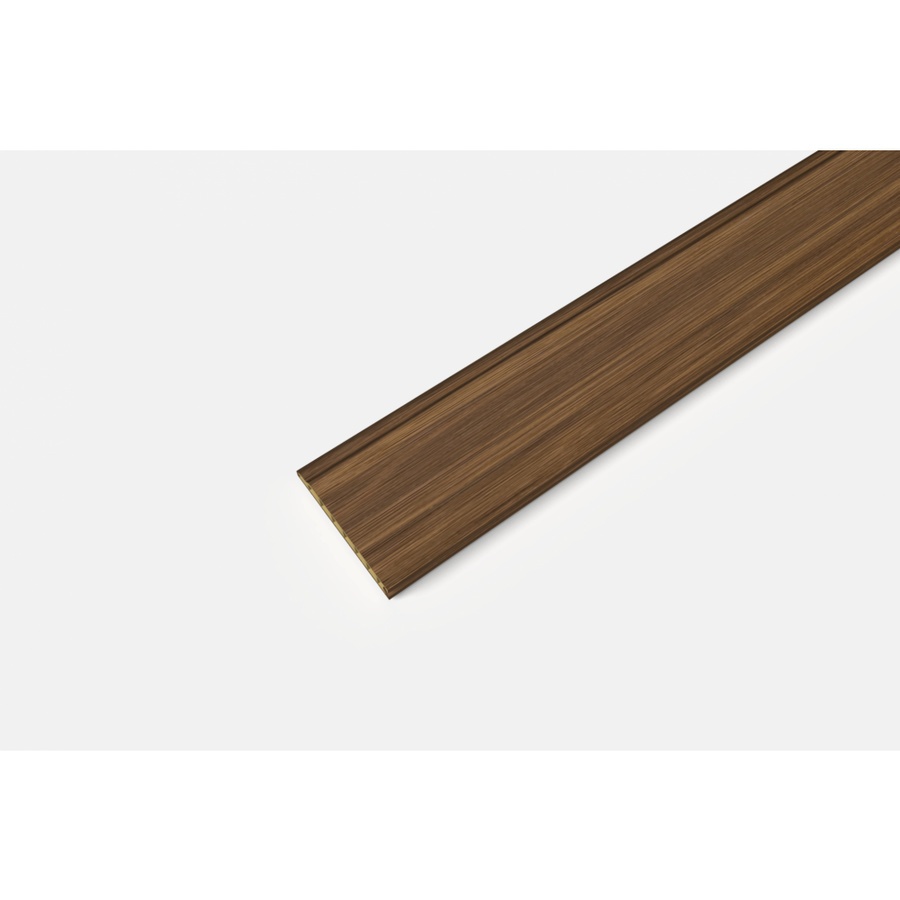 GREAT WOOD ไม้บัวพื้น PVCJF209 80x14x2900มม. สีทีค