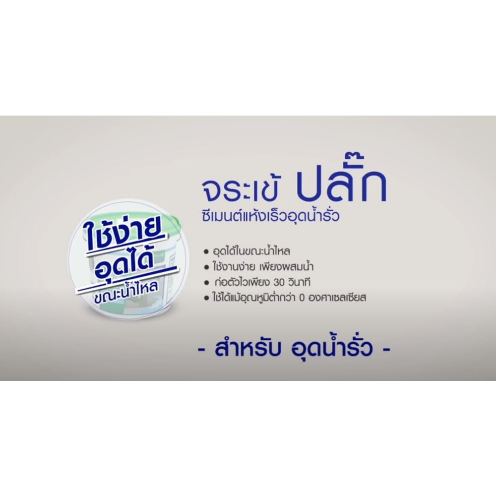 จระเข้ ซีเมนต์แห้งเร็วอุดรอยรั่ว 4.5kg
