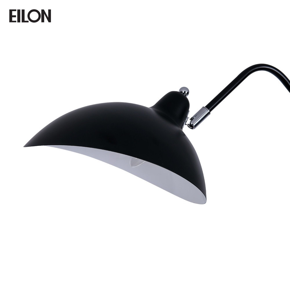 EILON โคมไฟตั้งพื้นโมเดิร์น รุ่น Zali S3028F สีดำ
