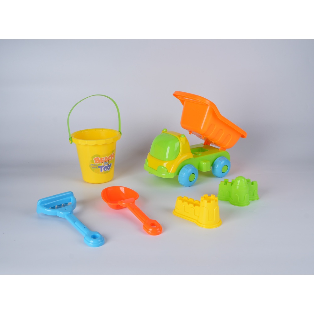 TOYS ของเล่นชุดรถบดชายหาดและอุปกรณ์  รุ่น 903-902 ขนาด 29x18x27 ซม. คละสี