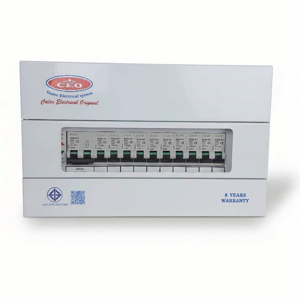 CEO ตู้คอนซูเมอร์สำเร็จ 10 ช่อง 63A