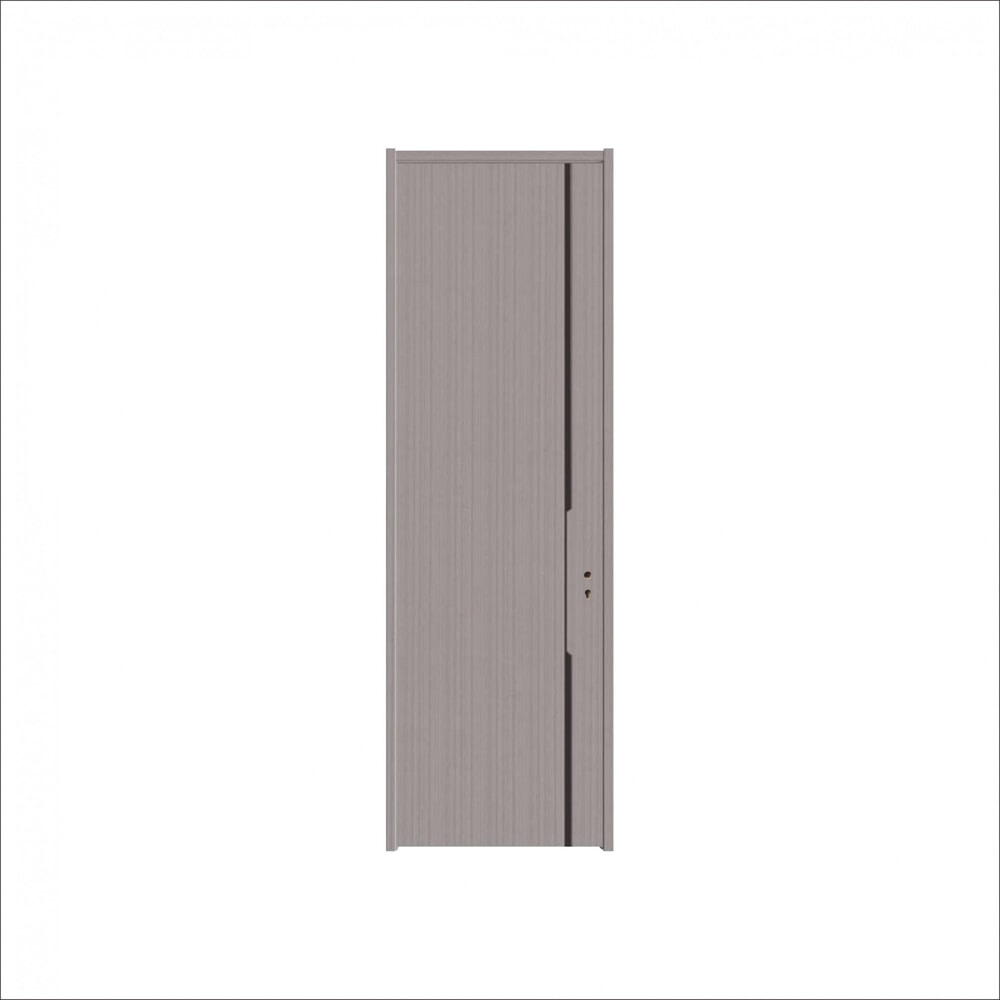 Holztur ชุดประตูปิดผิวเมลามีนพร้อมวงกบ รุ่น YF-Z24 ขนาด 88x216ซม.