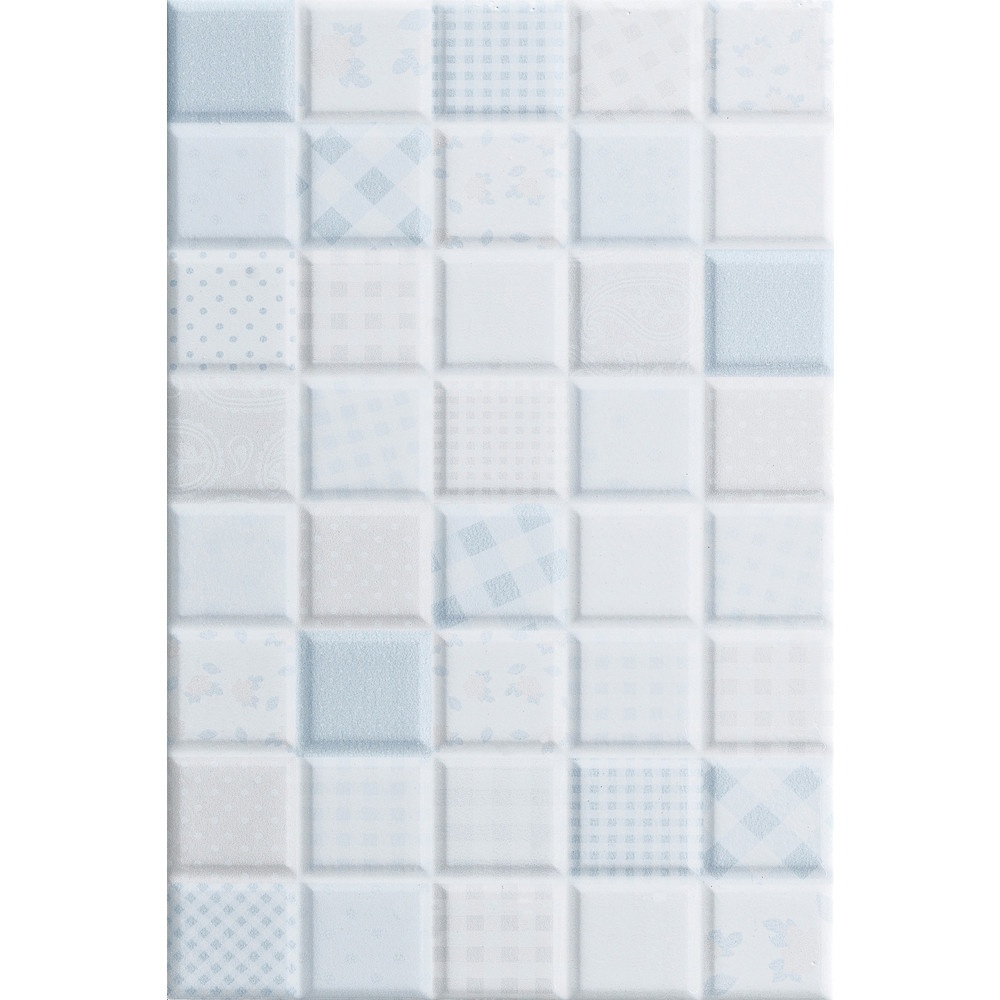 Marbella กระเบื้องเซรามิคปูผนัง 20X30 ซม. รุ่น คัลเลอร์บล็อค TSJH21048 Gloss (25P)