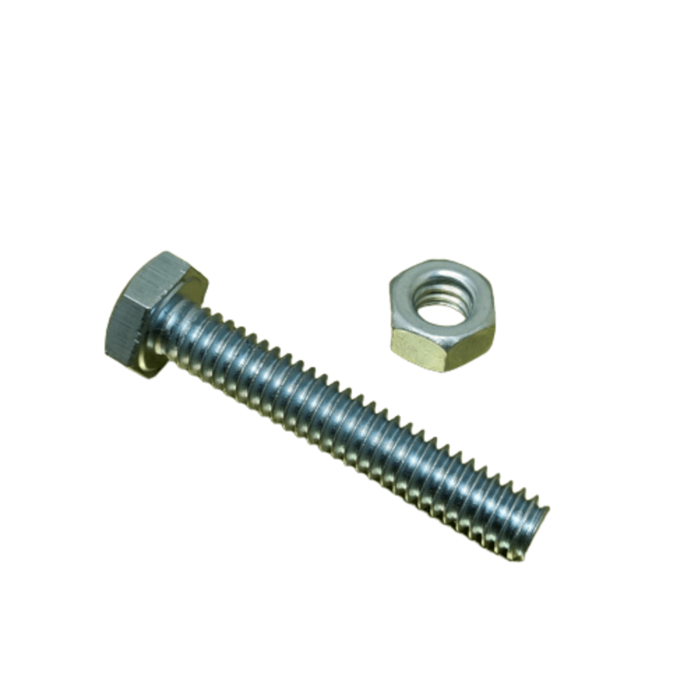 สกรูพร้อมน็อต ขนาด 5/16"x1.1/2" (4 ตัว/แพ็ค)