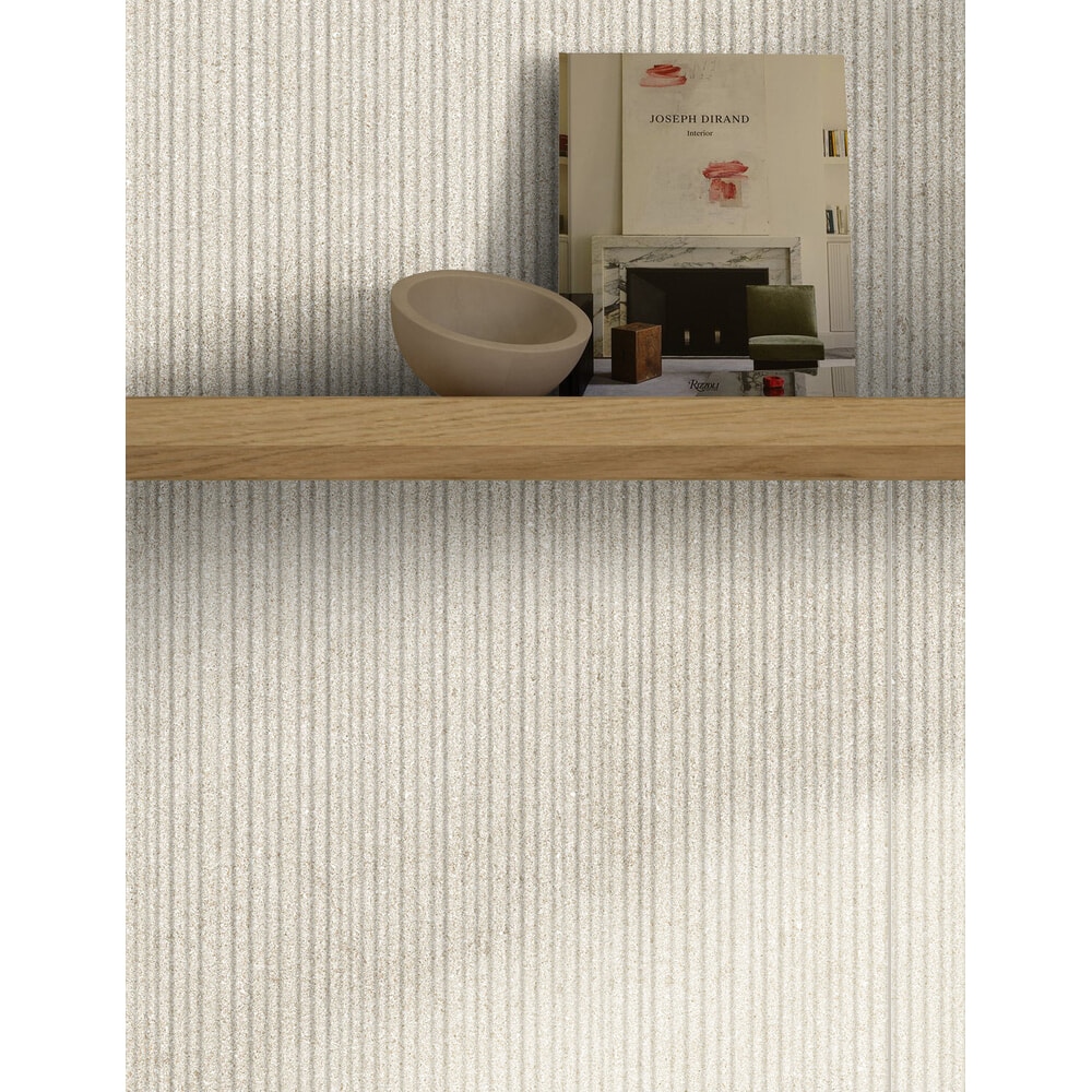 La Arezza 60X120 ซม.กระเบื้องพอร์ซเลน รุ่น The voque light gray (DGD12600LA07) Matt - Hone Random (3pcs /box 2.16 sqm)