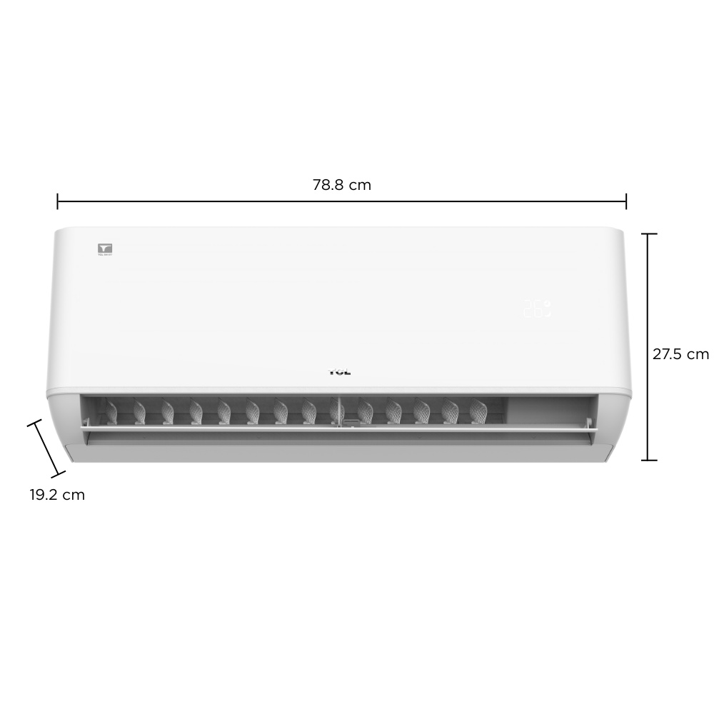 TCL เครื่องปรับอากาศ Inverter ขนาด 12,560 BTU รุ่น T-PROWD13C สีขาว
