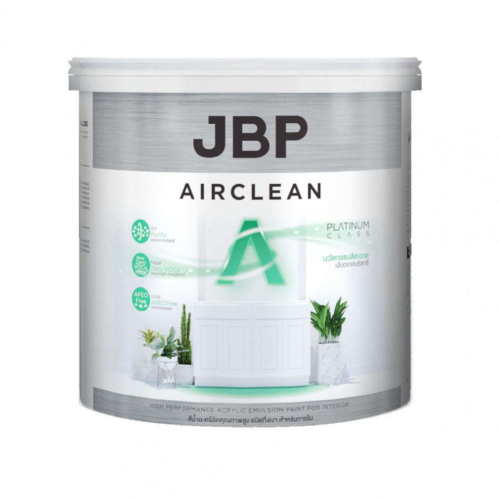 JBP สีน้ำทาภายใน Airclean SG BASE B 2.5 กล