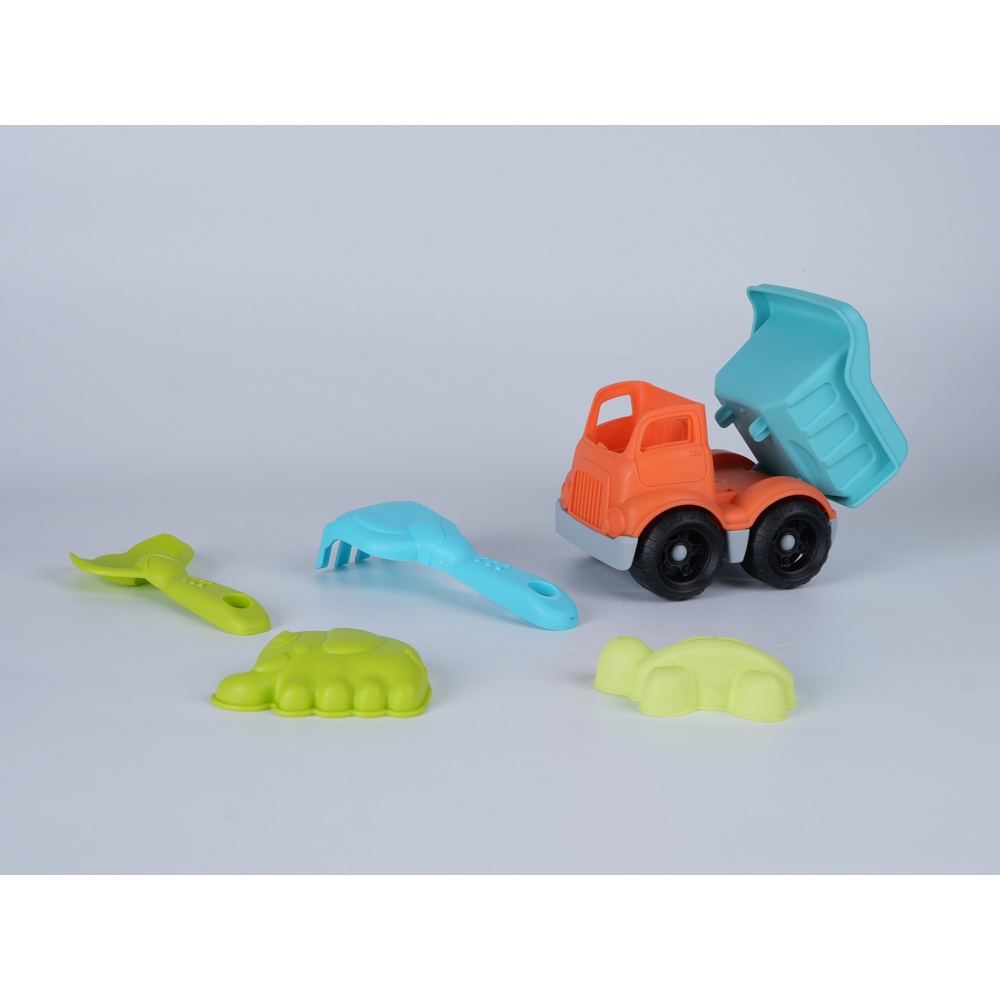 TOYS ของเล่นชุดรถบรรทุกและอุปกรณ์ 5 ชิ้น รุ่น HG-382 ขนาด 17x13x12 ซม. คละสี