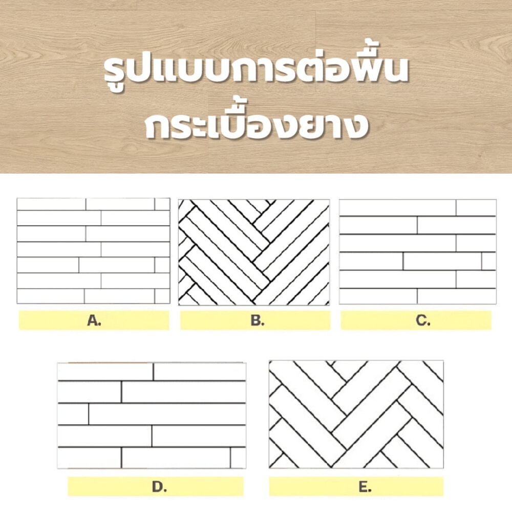 แผ่นปูพื้น SPC Click lock 230x1500x5มม +1มม IXPE  รุ่น AMG7141-2 สี light oak (2.07ตรม./6แผ่น)
