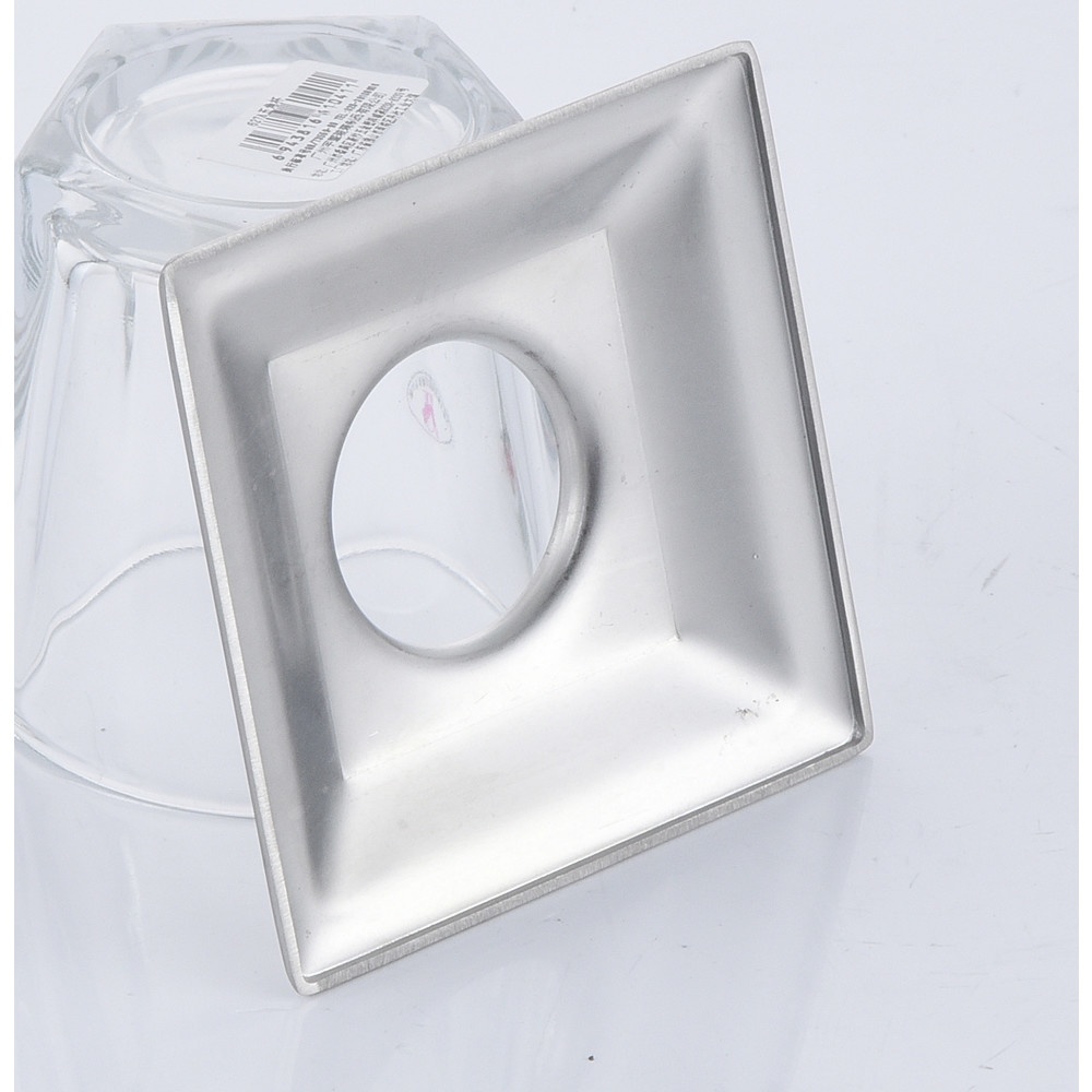 Verno ตะแกรงกันกลิ่น-กันแมลงสแตนเลส 304 รุ่น PQS-RG06 ขนาด 10x10x4ซม. สีเงิน