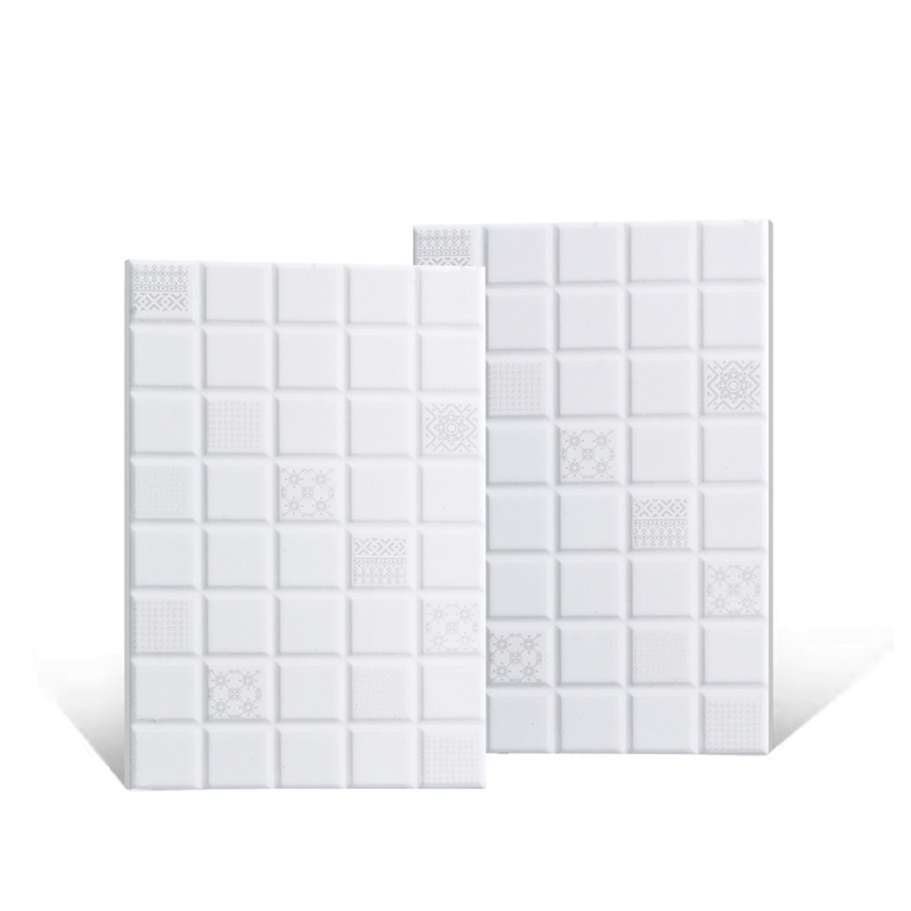 Marbella กระเบื้องเซรามิคปูผนัง 20X30 ซม. รุ่น ไวท์บล็อค TSJH5171 Gloss (25P)