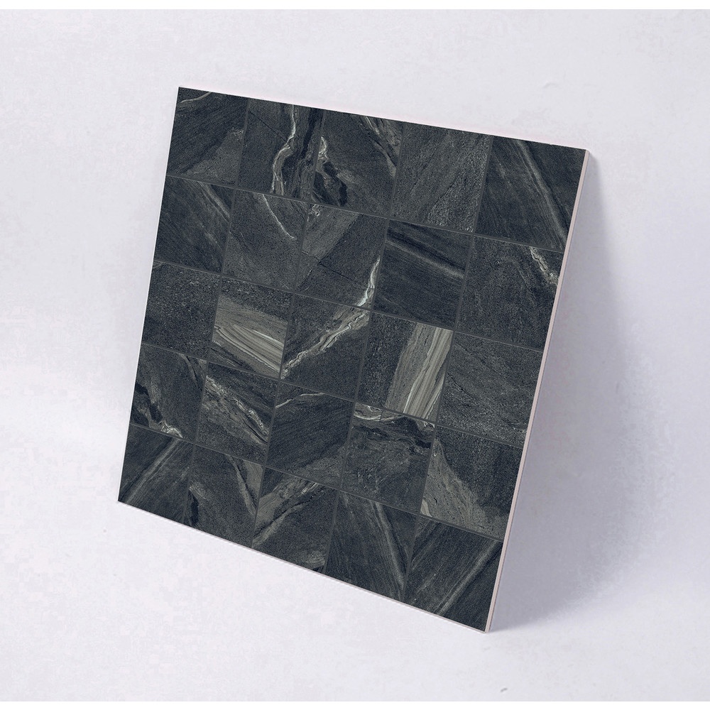 Marbella กระเบื้องเซรามิคปูพื้น 40X40 ซม. รุ่น Stone gray ZY-Z02 Matt Flat (12P)