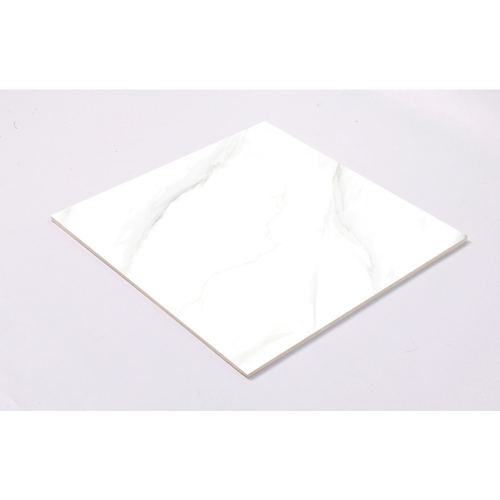 Marbella กระเบื้องพอร์ซเลน 60x60 ซม. รุ่น สโนวี T63836W4 Glossy (4P) Random