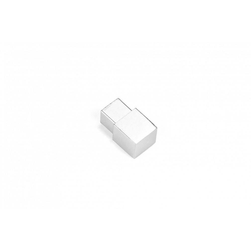 MAC ตัวปิดมุม  แบบเหลี่ยม ขนาด 8 มม. รุ่น2DDY030 สีเงินเงา