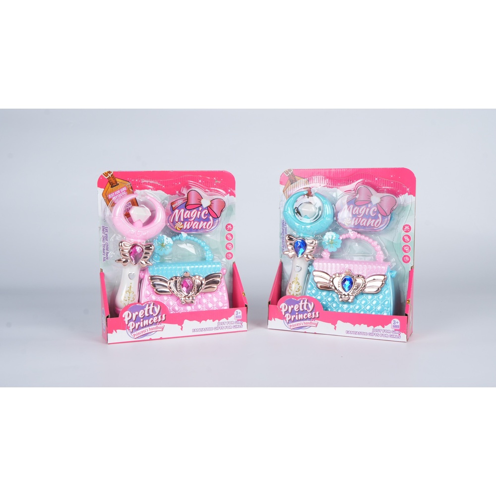 TOYS ของเล่นชุดไม้กายสิทธิ์พร้อมกระเป๋าถือ # 55998-37A ขนาด 21.5x5.8x25 ซม. คละสี