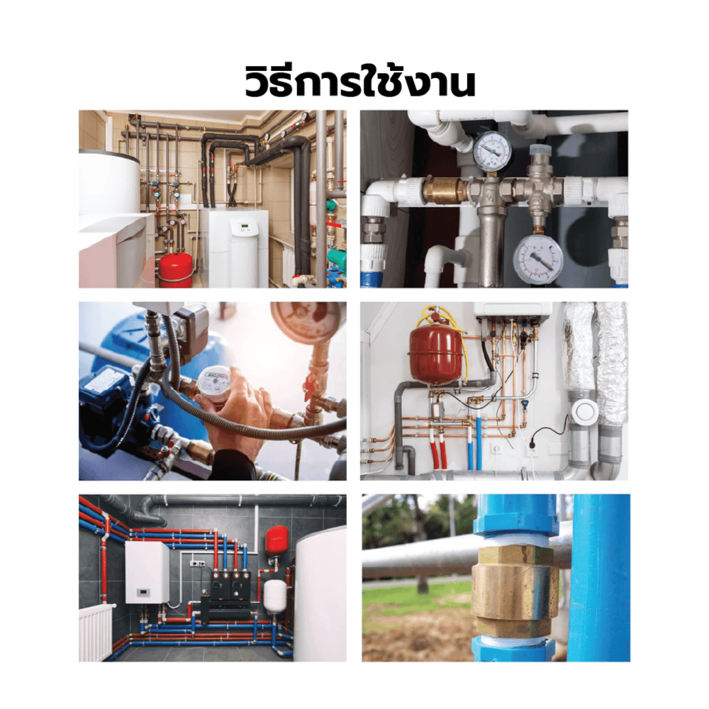 VAVO เช็ควาล์วสปริงทองเหลือง 1/2“