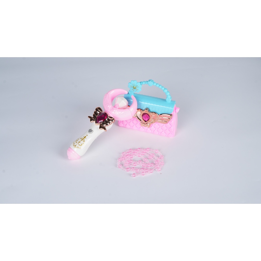 TOYS ของเล่นชุดไม้กายสิทธิ์พร้อมกระเป๋าถือ # 55998-37A ขนาด 21.5x5.8x25 ซม. คละสี